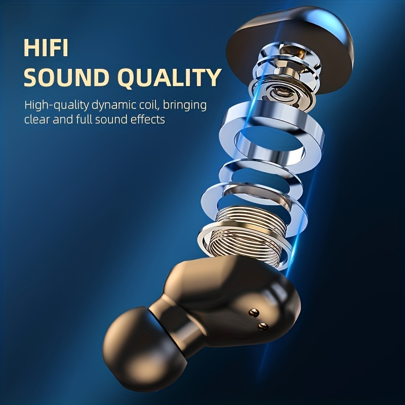 tws wireless headphones touch real stereo led lights flash lights live show super cool headphones boyfriend and girlfriend birthday gifts easter halloween christmas gifts for ios android phone details 4
