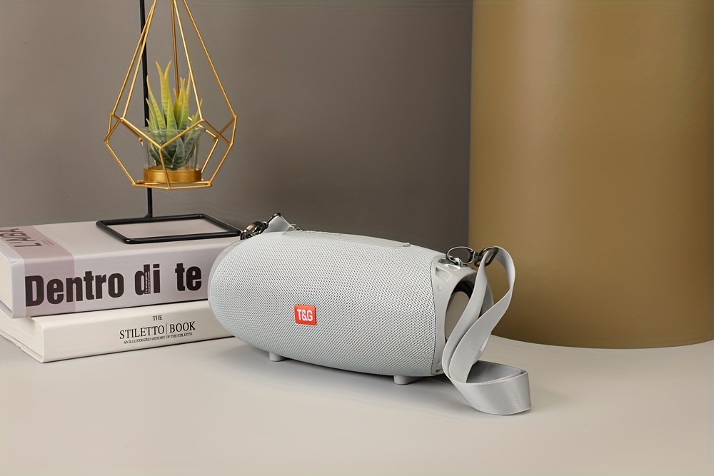 tg534 portable wireless stereo outdoor speaker with dual speakers waterproof for life tws stereo subwoofer hands free call fm for tf card u disk for mobile phone tablet tv music speaker plug in card u disk gift for friends details 17