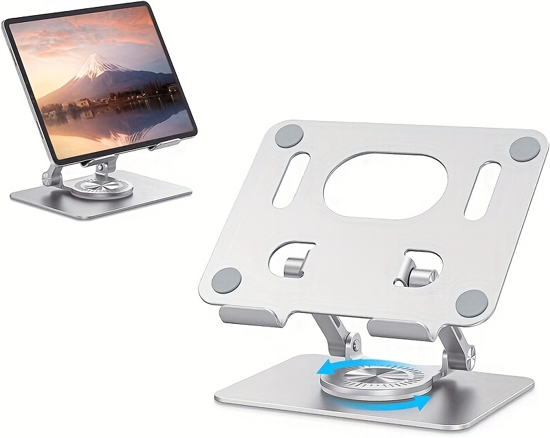 360 tablet desk mobile phone holder adjustable aluminum alloy desktop holder foldable for iphone for ipad for laptop for samsung details 13