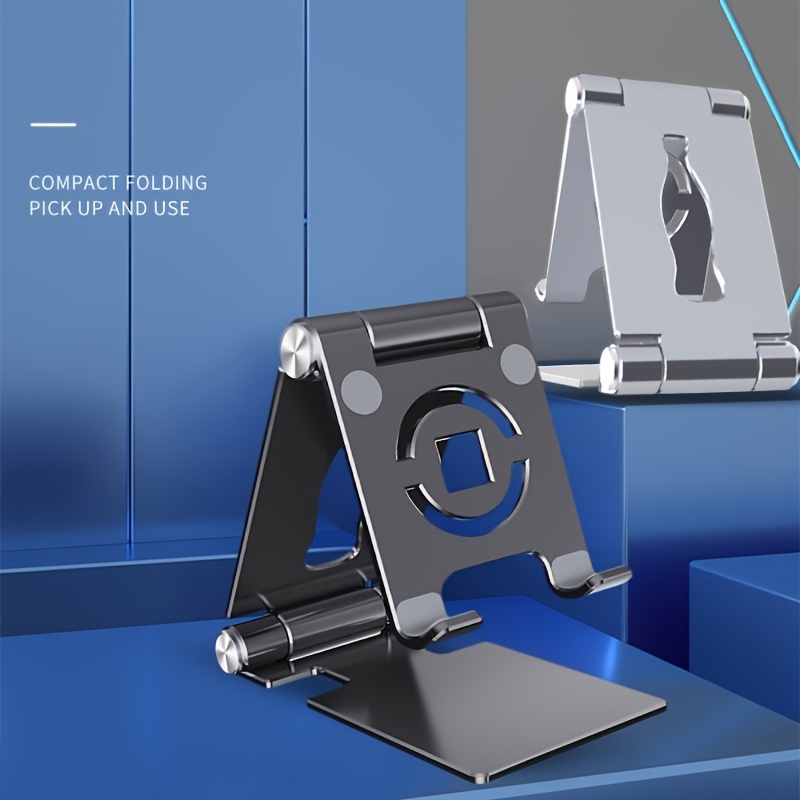 360 tablet desk mobile phone holder adjustable aluminum alloy desktop holder foldable for iphone for ipad for laptop for samsung details 14