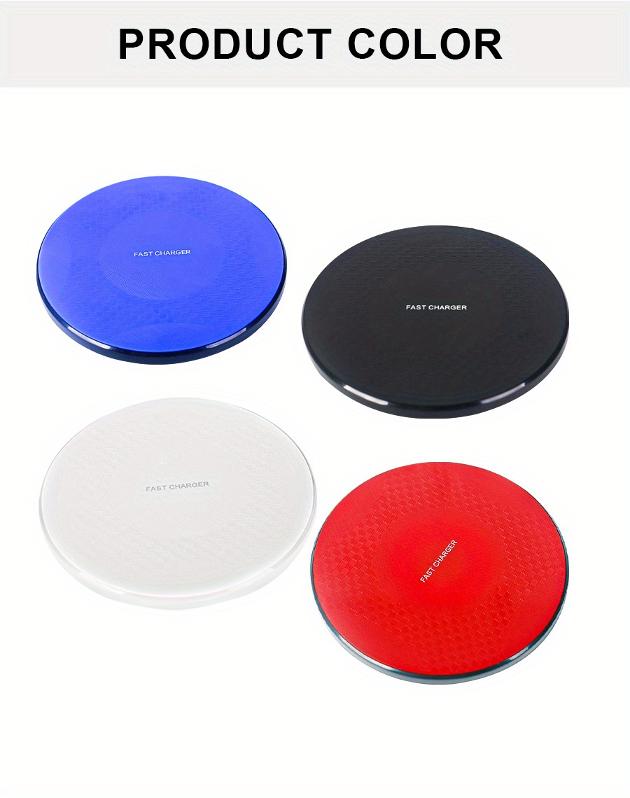 y9 desktop disc wireless charger 10w fast wireless charger for iphone 14 13 12 11 xr xsmax x 8 plus for samsung galaxy s23 s22 s21 s20 s10 s9 details 9