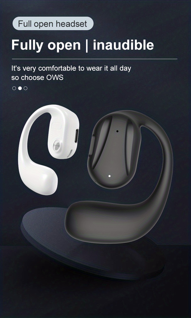 premium wireless earbuds control music phone calls volume with built in remote wireless headphones compatible with iphone android devices details 0