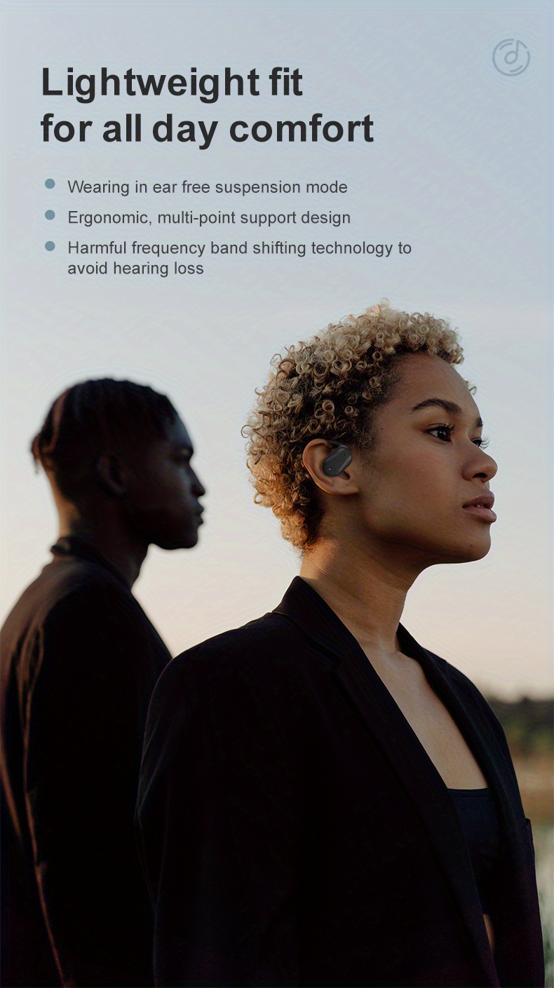 premium wireless earbuds control music phone calls volume with built in remote wireless headphones compatible with iphone android devices details 2