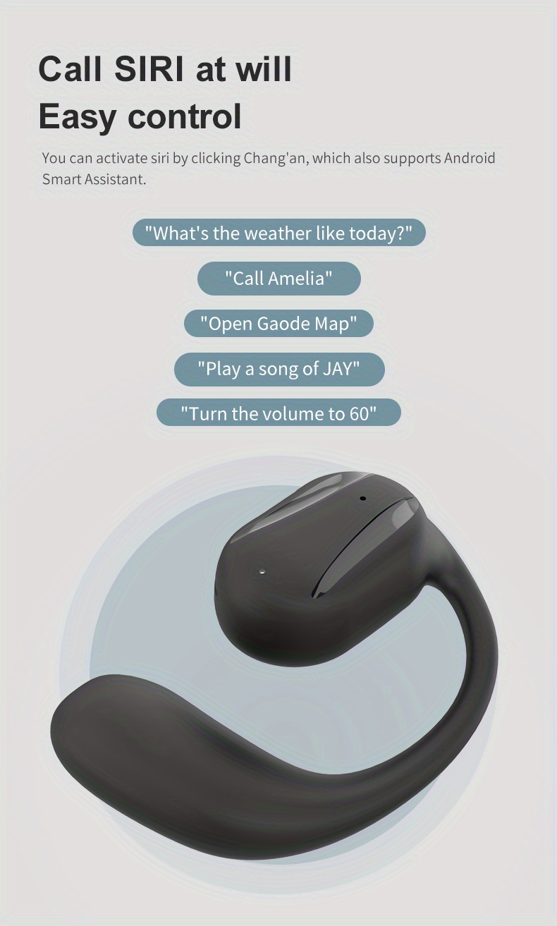 premium wireless earbuds control music phone calls volume with built in remote wireless headphones compatible with iphone android devices details 9