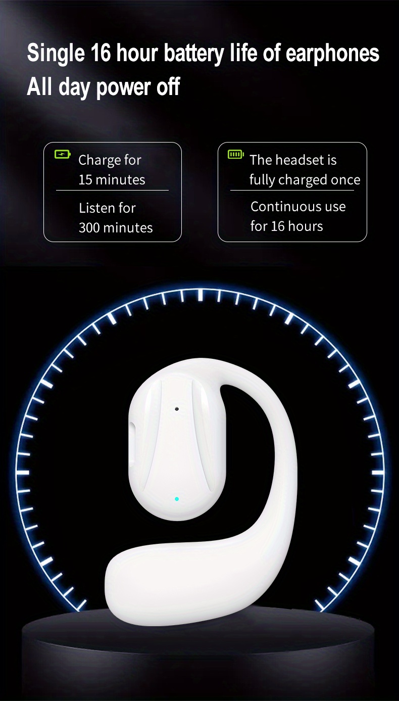 premium wireless earbuds control music phone calls volume with built in remote wireless headphones compatible with iphone android devices details 10