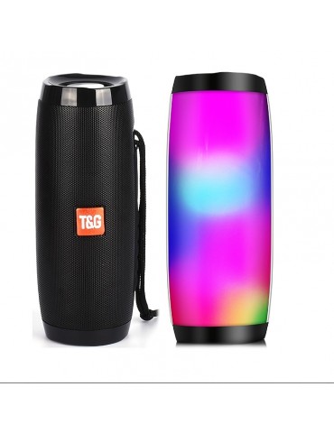 TG-157 Wireless Speaker Colorful LED Lights Subwoofer Mobile Phone Audio Card USB Flash Disk