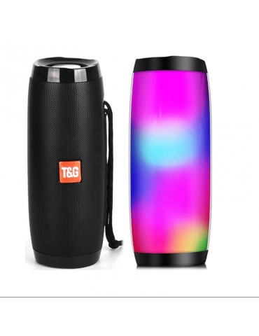 TG-157 Wireless Speaker Colorful LED Lights Subwoofer Mobile Phone Audio Card USB Flash Disk