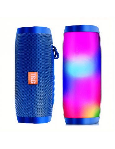TG-157 Wireless Speaker Colorful LED Lights Subwoofer Mobile Phone Audio Card USB Flash Disk