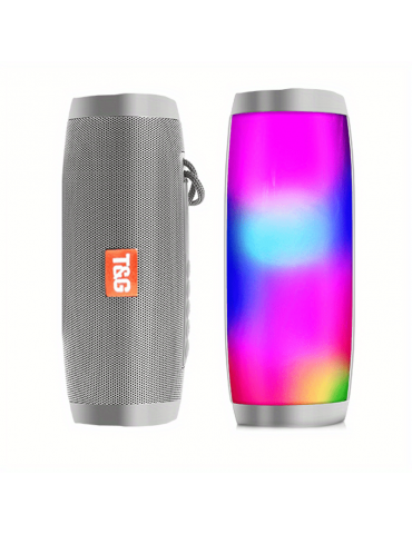 TG-157 Wireless Speaker Colorful LED Lights Subwoofer Mobile Phone Audio Card USB Flash Disk