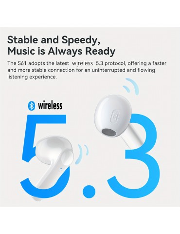 In ear wireless earphones with HIFI sound quality, true wireless all-round stereo earphones with low delay, automatic connection, high-definition noise reduction, large battery life, and LED digital display of battery life