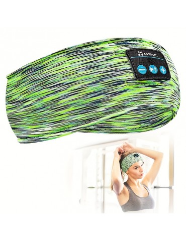 Sleep Headphones 5.2 Headband, Sports Wireless Earphones Sweat Resistant Earbuds Sleeping Headphone With Ultra-Thin HD Stereo Speaker For Workout Running Cool Gadgets Unique Gifts