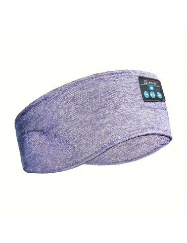 Sleep Headphones 5.2 Headband, Sports Wireless Earphones Sweat Resistant Earbuds Sleeping Headphone With Ultra-Thin HD Stereo Speaker For Workout Running Cool Gadgets Unique Gifts