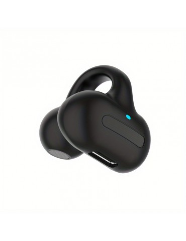 Single Ear Air Conduction Headphone, Fasion Open Clip-on Wireless Earphone, Comfortable To Wear, Long Battery Life Wireless Earphone