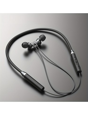 Neckband Wireless Sports Headset Large Capacity Battery Long Life Compact And Lightweight Suitable For Running Fitness Compatible With All Mobile Phones Suitable For Students Boys And Girls Birthday Gifts Holiday Gifts Headphones