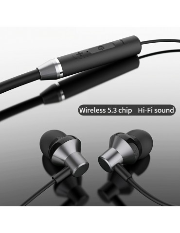 Neckband Wireless Sports Headset Large Capacity Battery Long Life Compact And Lightweight Suitable For Running Fitness Compatible With All Mobile Phones Suitable For Students Boys And Girls Birthday Gifts Holiday Gifts Headphones