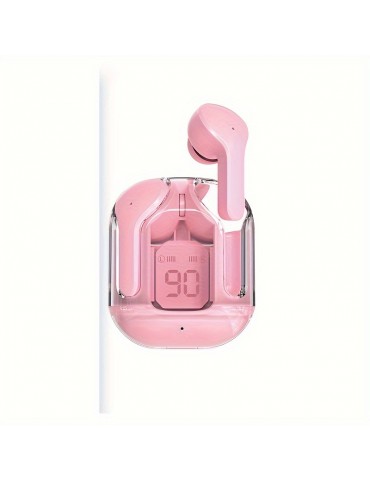 New Power Display In-ear Headset Transparent Space Capsule Noise Reduction TWS In-ear Wireless Earphone