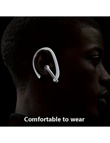 For AirPods Silicone Ear Hooks Compatible With AirPods 1, 2, 3, Pro And Pro 2, Anti-Slip Sports Ear Hooks For AirPods 1, 2, 3, Pro And Pro 2 - Transparent