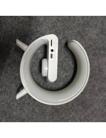Wireless Speakers With Wireless Fast Charging, RGB Light, Sunrise Alarm Clock & Wake Up Light - Perfect For Bedrooms!