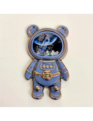 Quicksand Astronaut Bracket Foldable Mobile Phone Case Bracket Cute Quicksand Pattern Multicolor Mobile Phone Case Universal Bracket Gift For Birthday/Easter/President's Day/Boy/Girlfriend