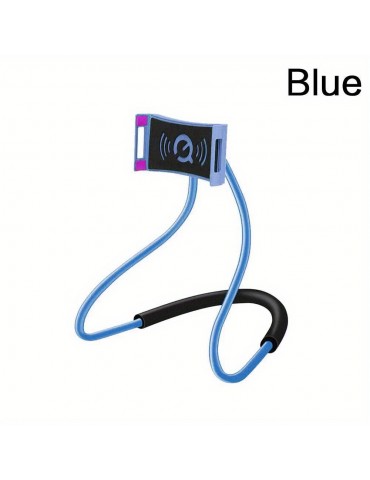 Retractable Neck Hanging Selfie Pole Stand Adjustable 360Â° Free Rotation Bracket Universal Desktop Bed Car Lazy Mobile Holder