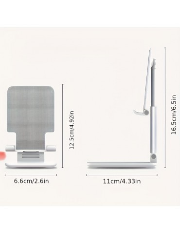 Desk Mobile Phone Holder Stand For IPhone IPad Xiaomi Adjustable Desktop Tablet Holder Universal Table Cell Phone Stand