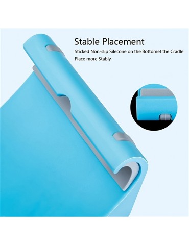 Multi-Angle Rotating Mobile Phone Holder - Perfect For Desktop And Folding!