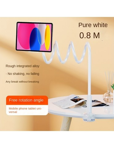 Universal Phone Holder Bed Desk Clip Lazy Flexible Gooseneck Clamp Long Arms Mount For IPhone 8/7/6 Bed Desk Mobile Phone Holder