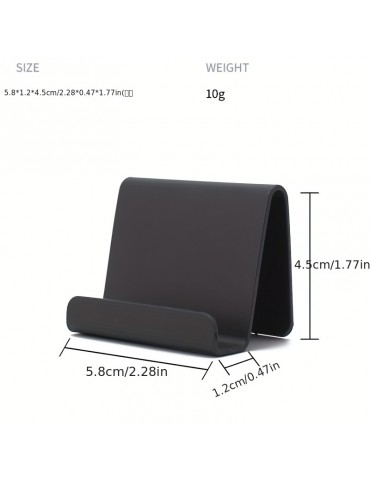 Candy-Colored Mini Portable Mobile Phone Holder: Universal Desk Mount Stand For Smartphones
