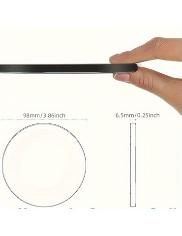 20W Max Fast Wireless Magnetic Charging Pad Compatible With IPhone 15/14/13/12/11, Compatible With Samsung Galaxy S23 S22 Note 20/30 Ultra Android Phone