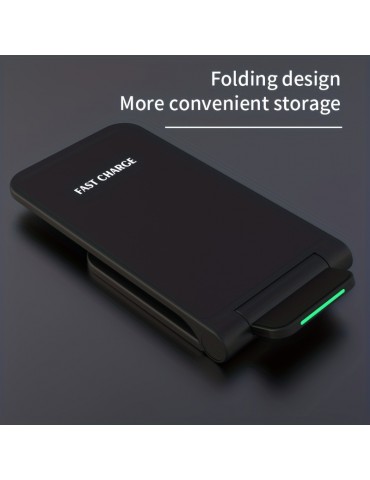 Z2 Charge Phone Quickly And Conveniently Fast Wireless Charging Stand  Compatible For IPhone 14/13/12/SE 2020/11/XS Max/XR/X/8 Plus, Samsung Galaxy S23/S22/S21/S20/S10/S9/