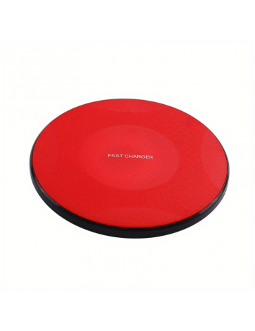 Y9 Desktop disc Wireless charger, 10W fast wireless charger, for iPhone 14/13/12/11/XR/XSMAX/X/8 Plus, for Samsung Galaxy S23/S22/S21/S20/S10/S9