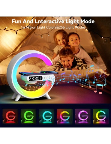 Mini Multifunctional Wireless Charger, Support Speaker, TF, RGB, Night Light, For IPhone14, 13, 12 Fast Charging Station, For Samsung And Xiaomi