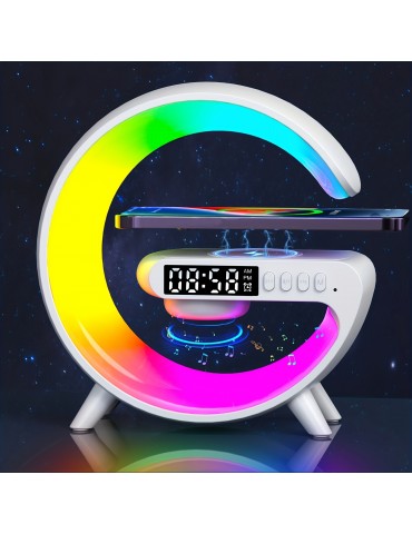 Mini Multifunctional Wireless Charger, Support Speaker, TF, RGB, Night Light, For IPhone14, 13, 12 Fast Charging Station, For Samsung And Xiaomi