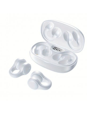 New Wireless Headset Touch Earphones Clip-Ear Headphones For Xiaomi Earphone For IPhone Earbud