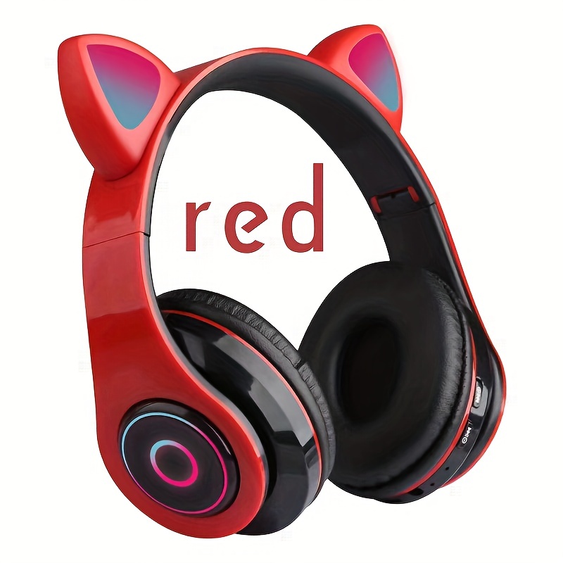 cat ear wireless headphones enjoy music games and more with all your smartphone noise cancelling technology details 10