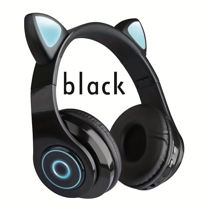 cat ear wireless headphones enjoy music games and more with all your smartphone noise cancelling technology details 11