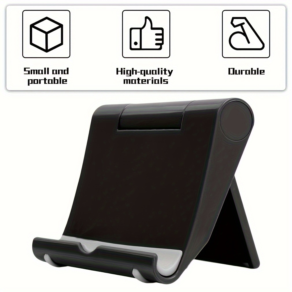 multi angle rotating mobile phone holder perfect for desktop and folding details 0