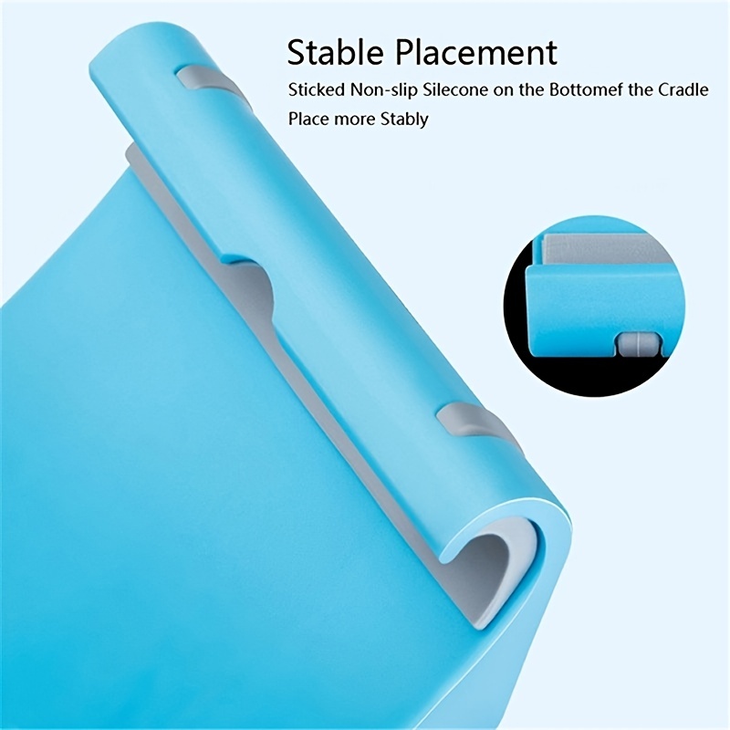 multi angle rotating mobile phone holder perfect for desktop and folding details 3
