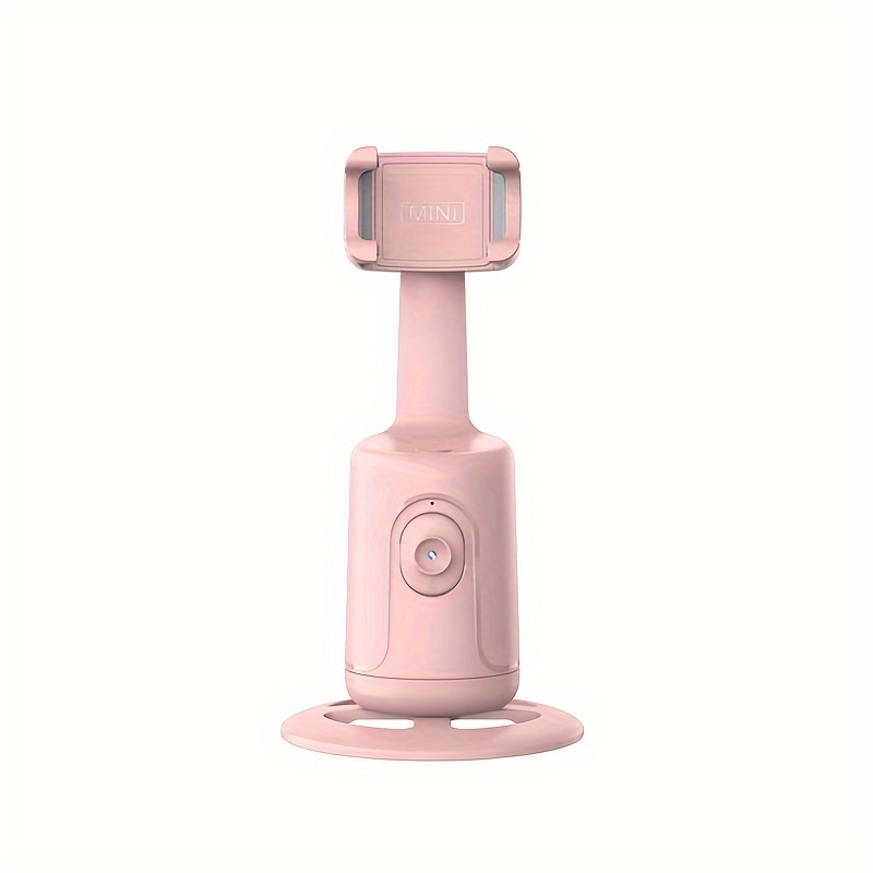 auto tracking phone holder tripod stand smart selfie stick 360 rotation fast face object tracking cameraman robot stand details 13