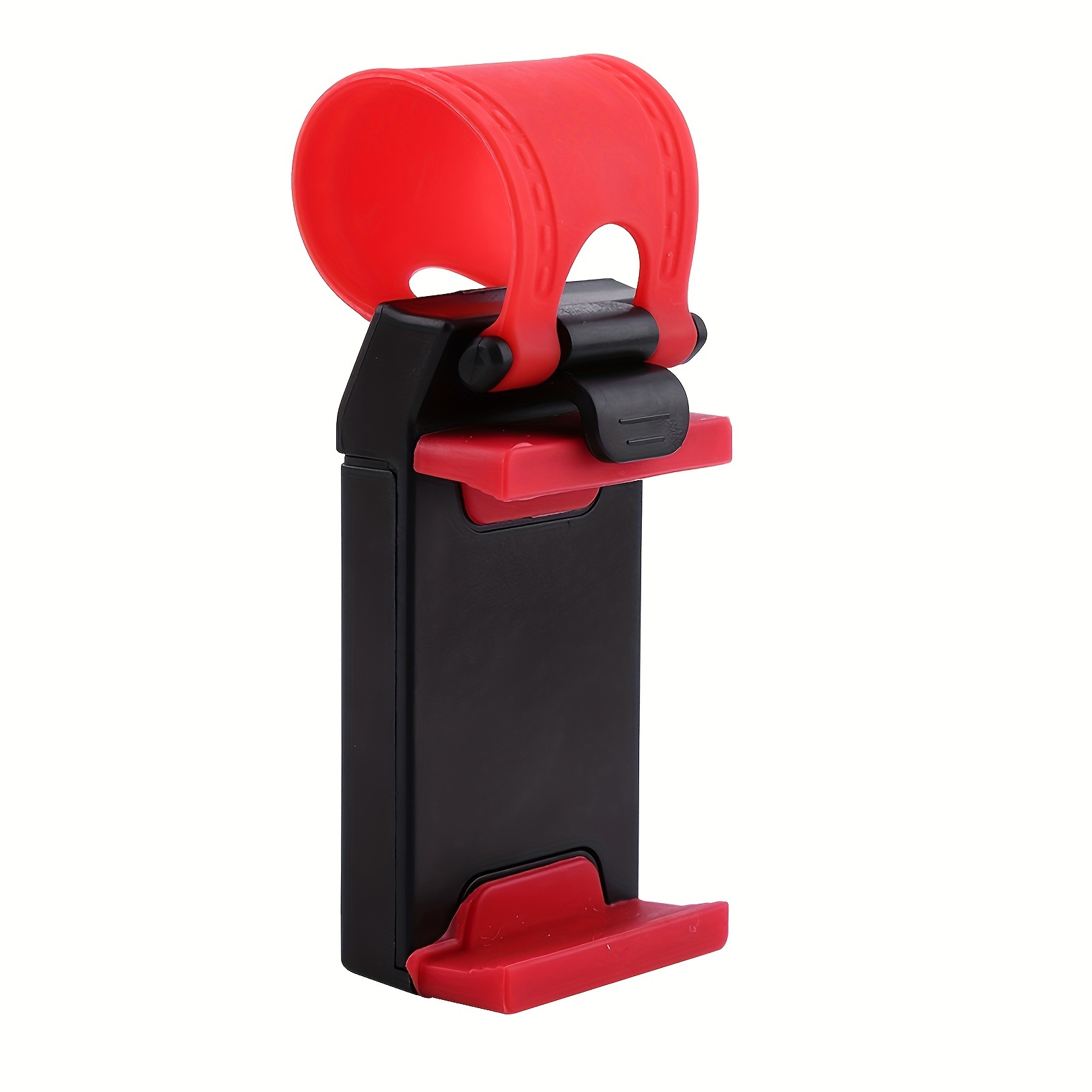 new universal car mobile phone holder car steering wheel mobile phone bracket car navigation frame telescopic clip details 7