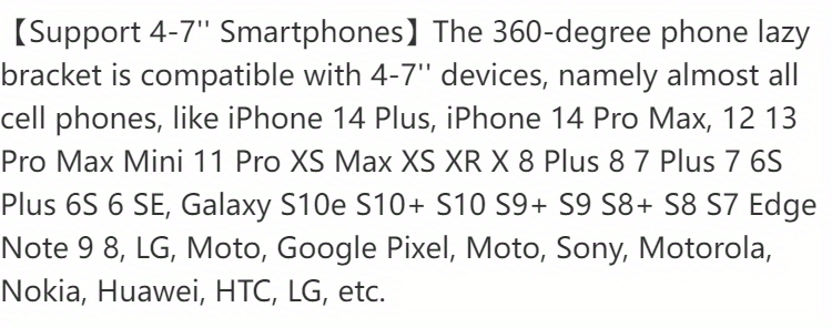 mobile phone clamp bracket flexible long arm gooseneck lazy person bracket with handle bedside tabletop overhead live streaming mobile phone tablet bracket details 11