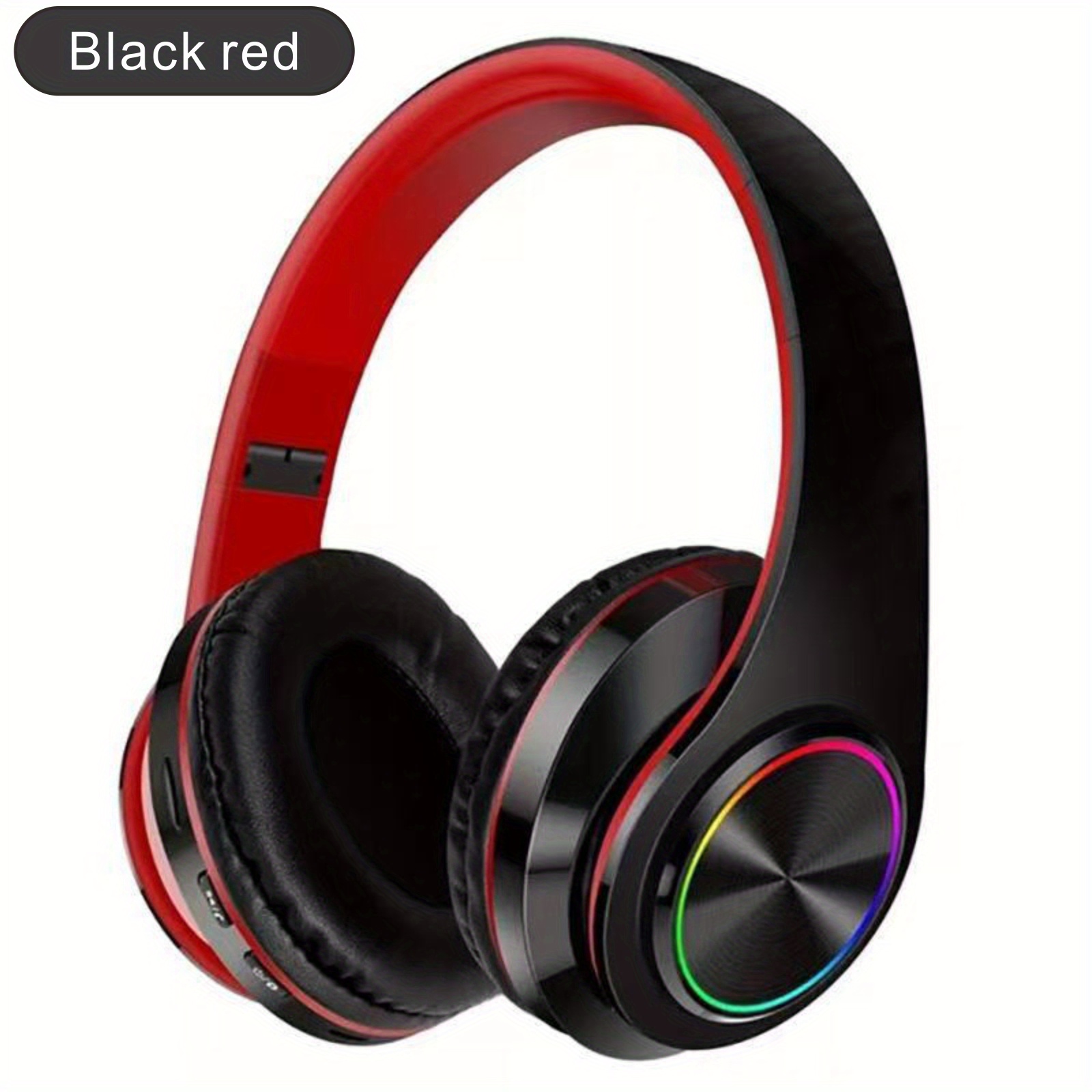 classic head mounted colorful flash all inclusive ear b39 wireless headphones details 6