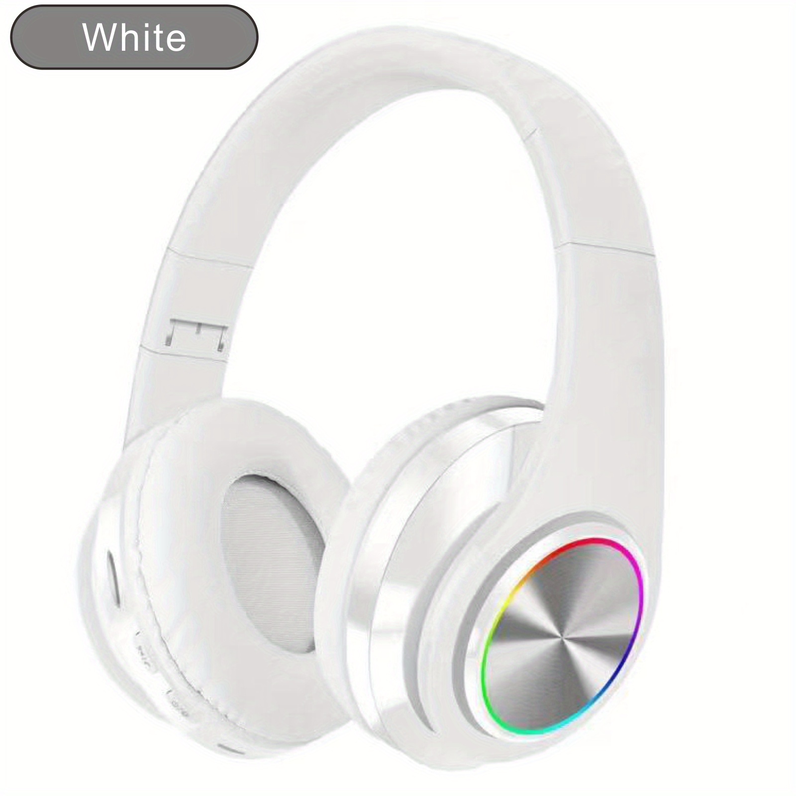 classic head mounted colorful flash all inclusive ear b39 wireless headphones details 8