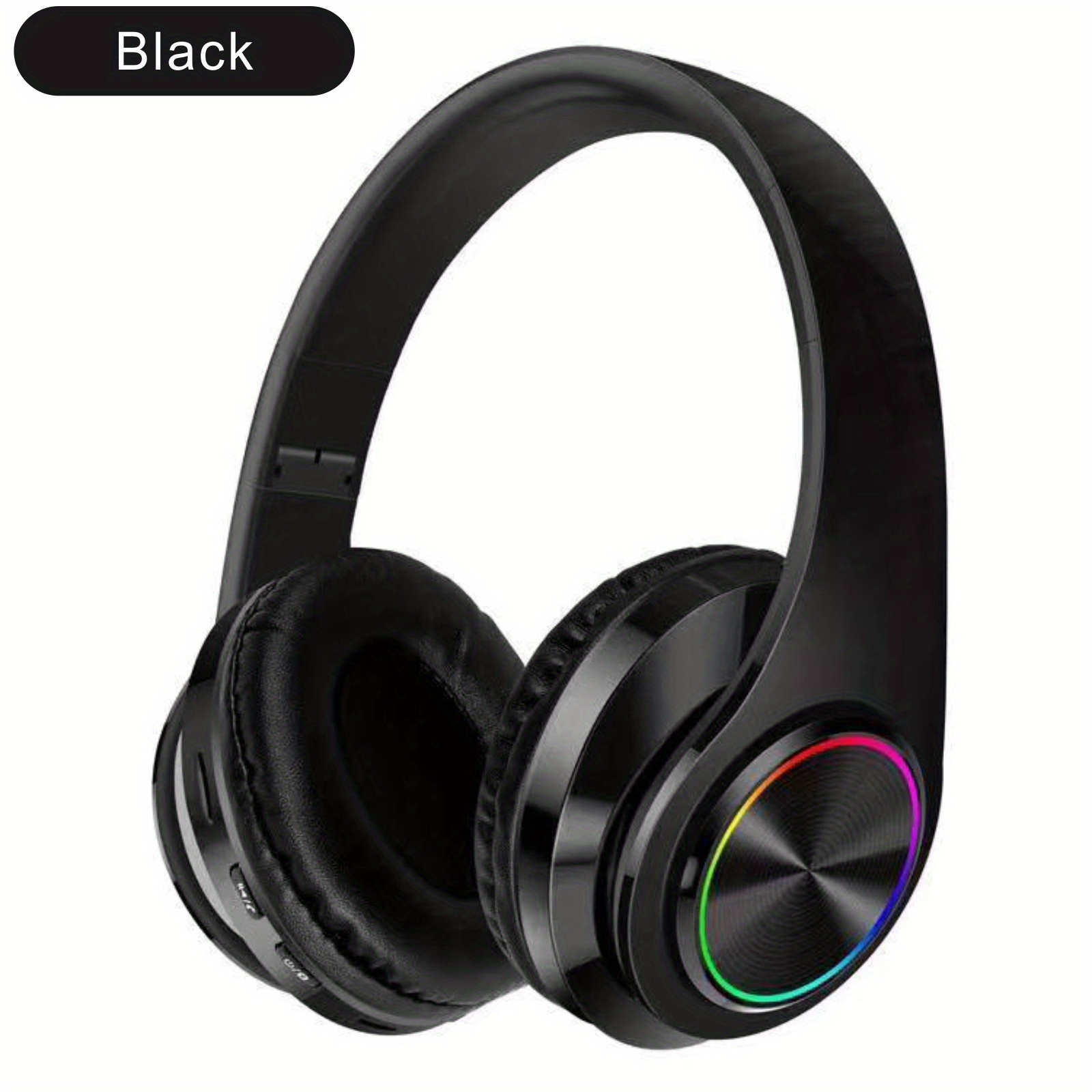 classic head mounted colorful flash all inclusive ear b39 wireless headphones details 10